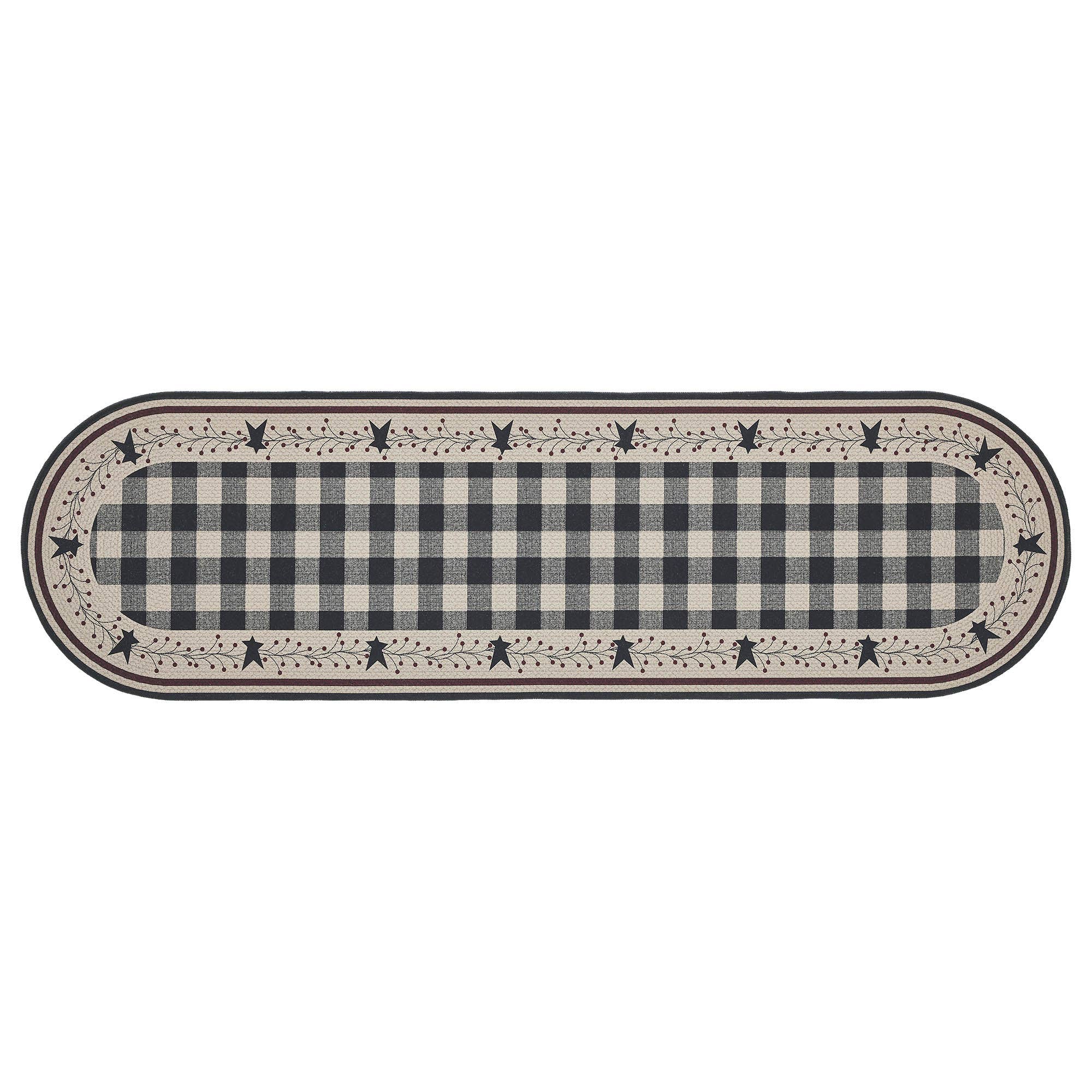 VHC Brands - Vente Paillasson - Tapis et tapis de course Pip Vinestar en polyester ovale 22 x 781