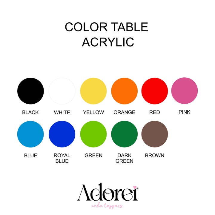 Adorei - Wholesale Taart/cupcaketopper - Gefeliciteerd Acryl Taart Topper