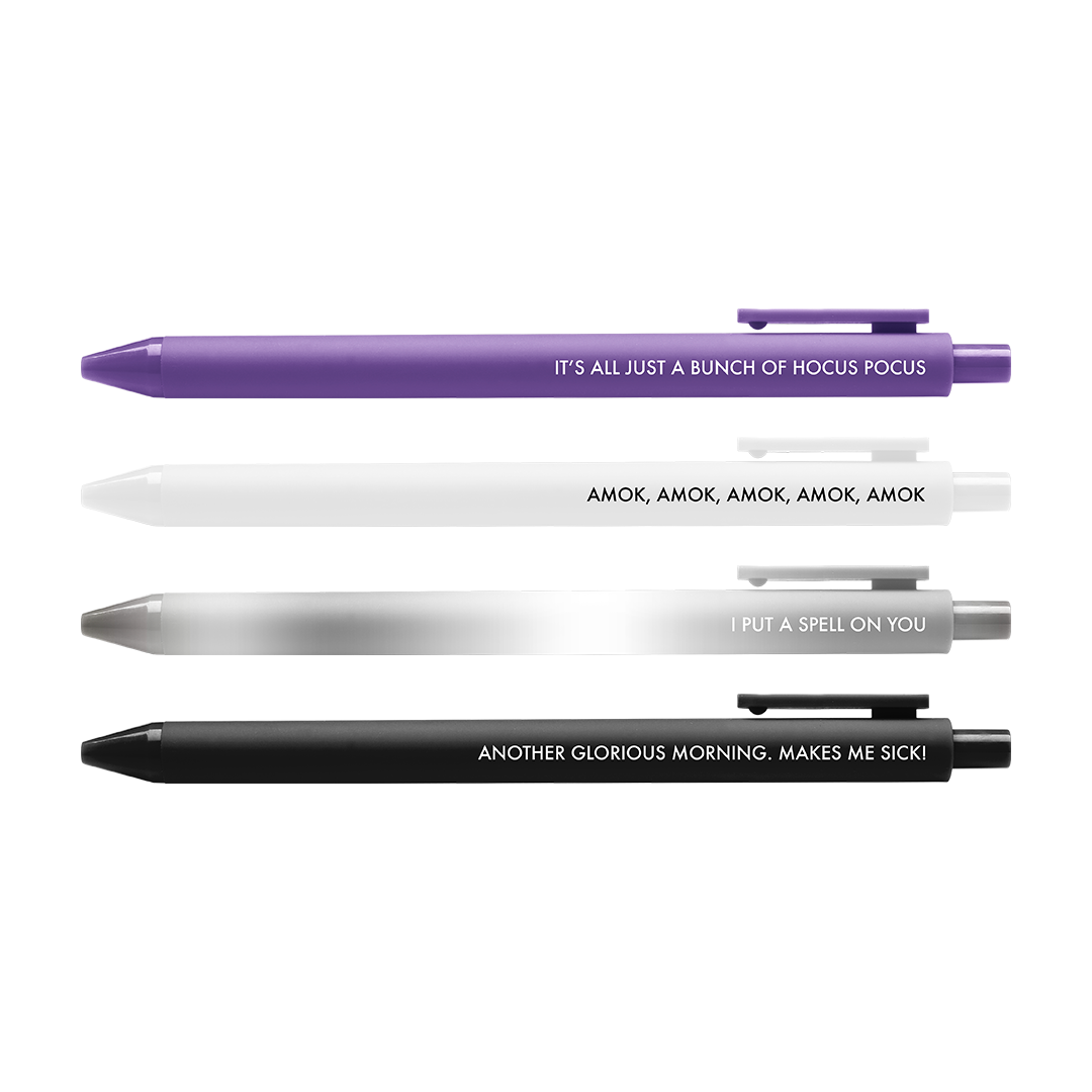 Sammy Gorin LLC - Wholesale Pen - Sanderson Sister Halloween Pen Set1