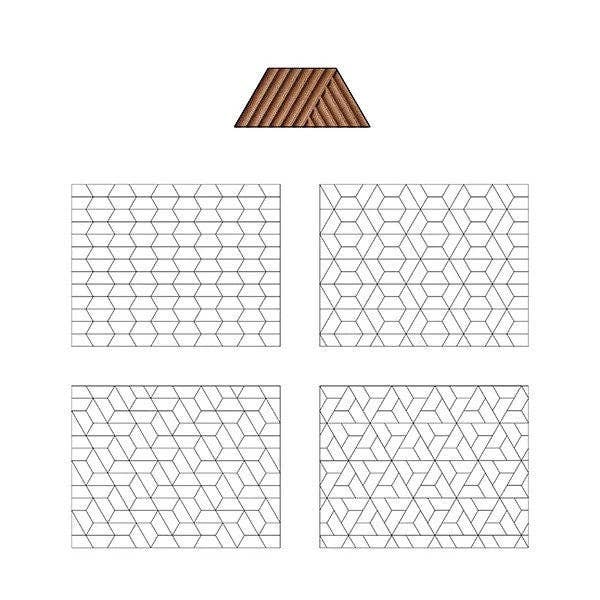 Dekostyl - Wholesale Wall Sign - 3D wall panels made of cork acoustic tiles WEAVE10