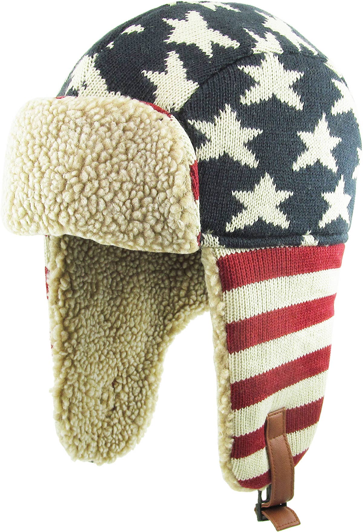 KBETHOS - Wholesale Trapper/Bomber Hat - Unisex - Flag Trapper5