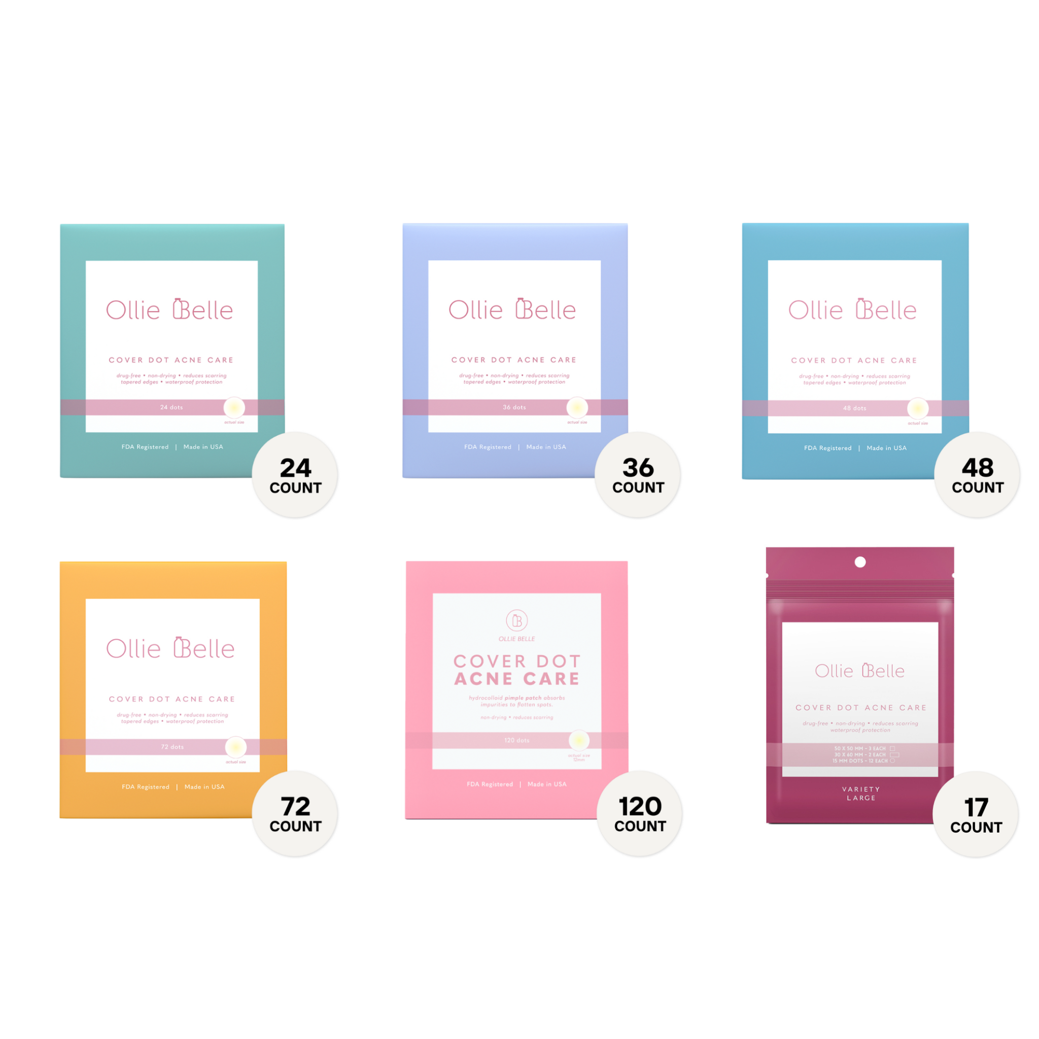 SMARTMED - Wholesale Hydrocolloïde acnepleister - Cover Dot Acne Care 24 - 120 pleisters tegen acne9