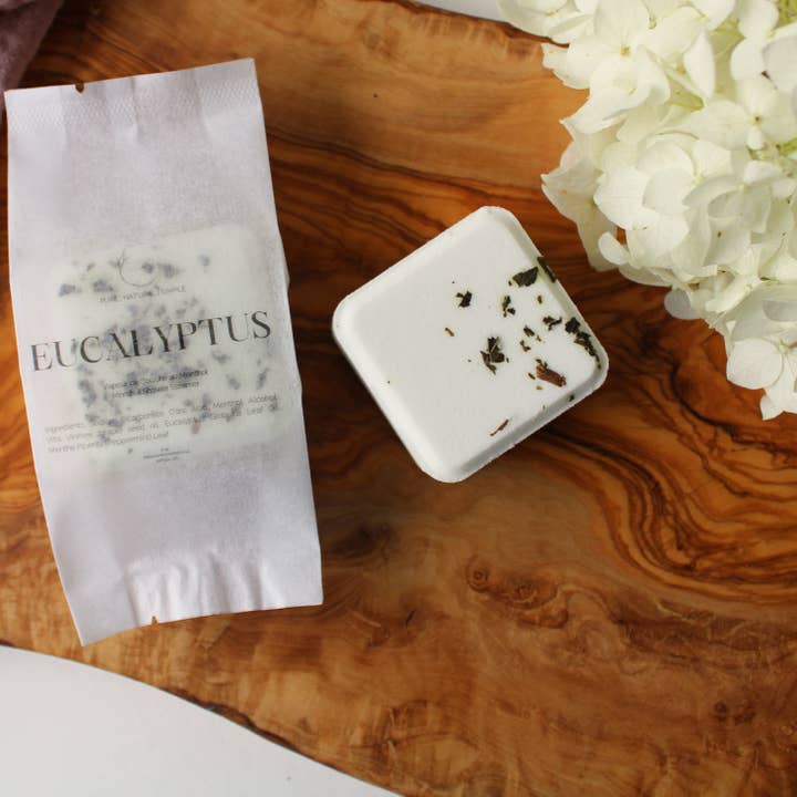 Hudson Soap Co - Wholesale Shower Steamer/Bomb - EUCALYPTUS | single shower steamer