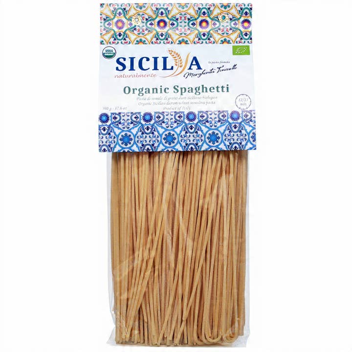 Organic Spaghetti Pasta - Made in Italy (Sicily) for wholesale by Sicilia naturalmente