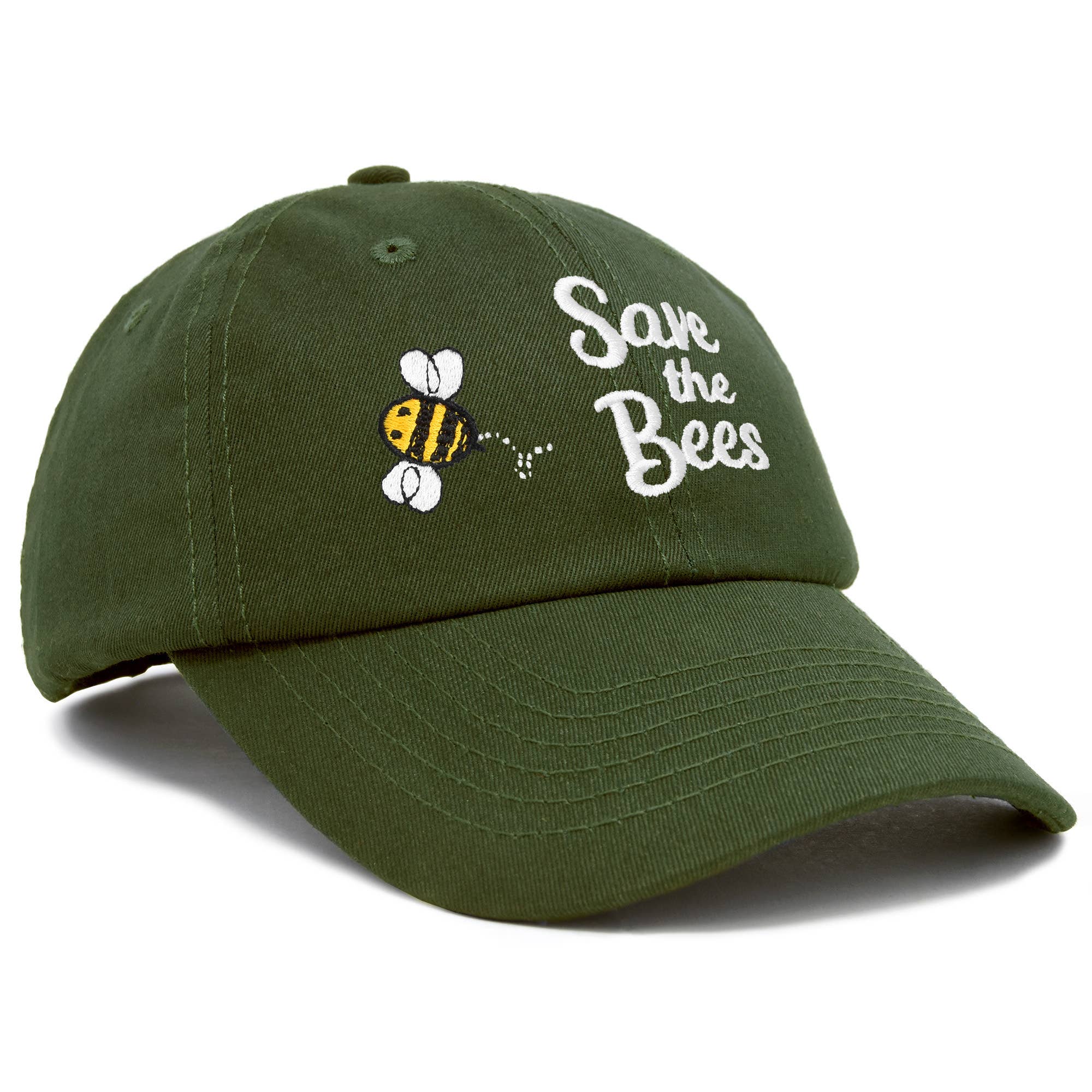 Dalix - Wholesale Baseball Cap - Women's - DALIX Save The Bees Baseball Cap Dad Hat Womens Girls55
