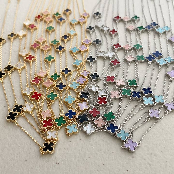 musthavemustget - Wholesale Pendant/Charm Necklace - Classic Clover Necklace1