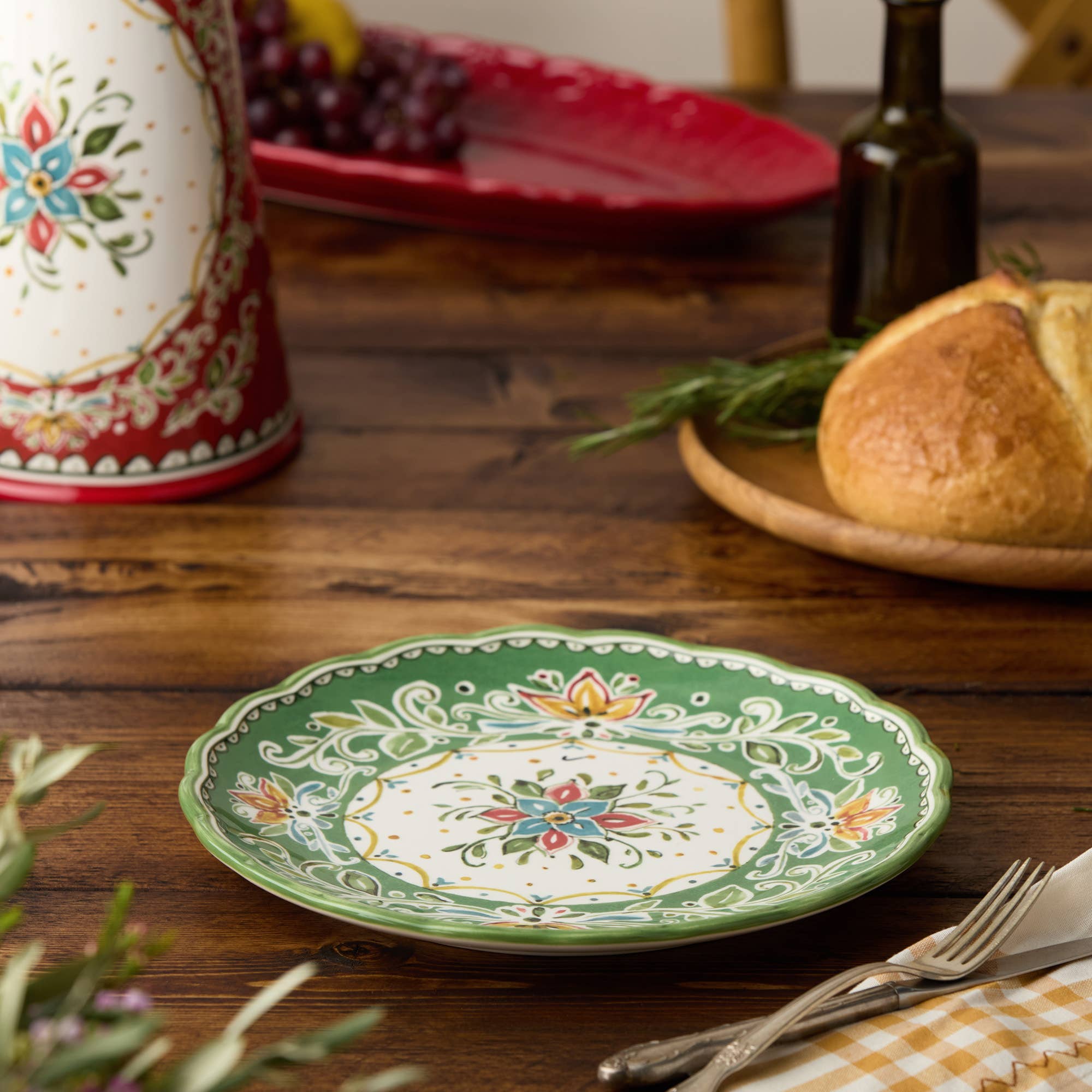 Certified International - Wholesale Dinner Plate - Provence Dinner Plate 11in 4 asst3