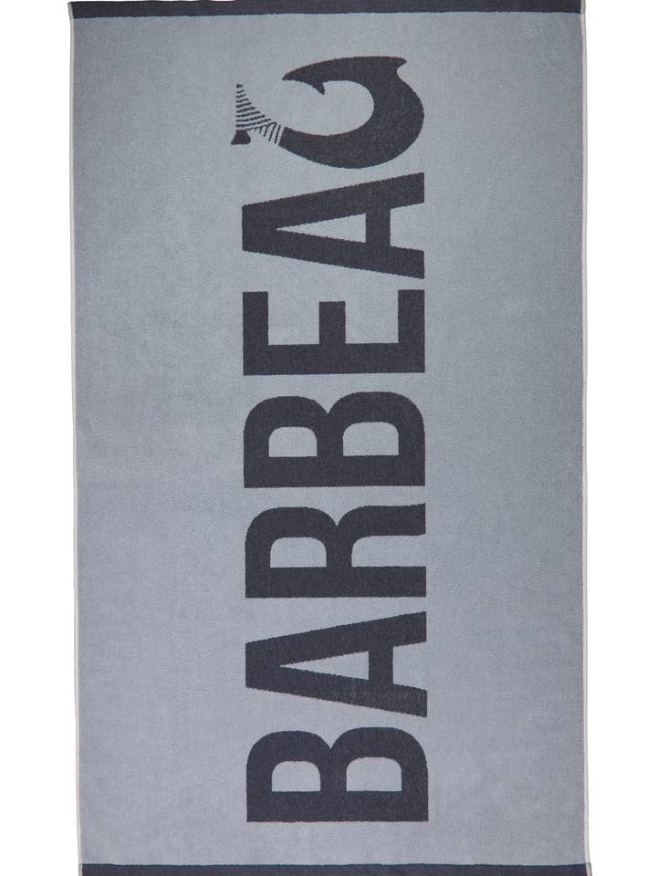 Barbeau strandhandduk logotyp för wholesale av Barbeau