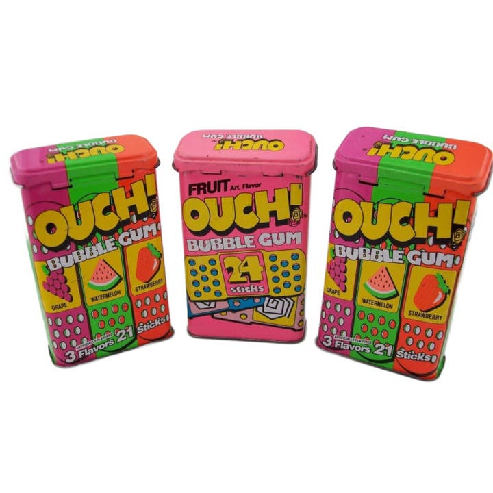 I Got Your Candy – Engroshandel Vingummi – Iconic Candy Ouch tyggegummidåse 57 g - 12 stk.4