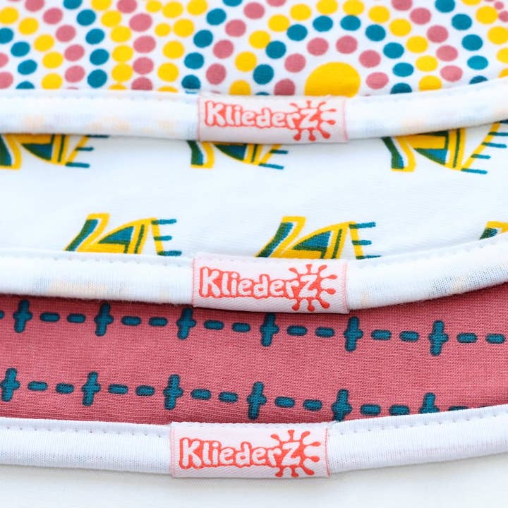 KliederZ – wholesale Haklapp - Baby – Rosa & Ruby Äta Hängslen - Baby Hängslen