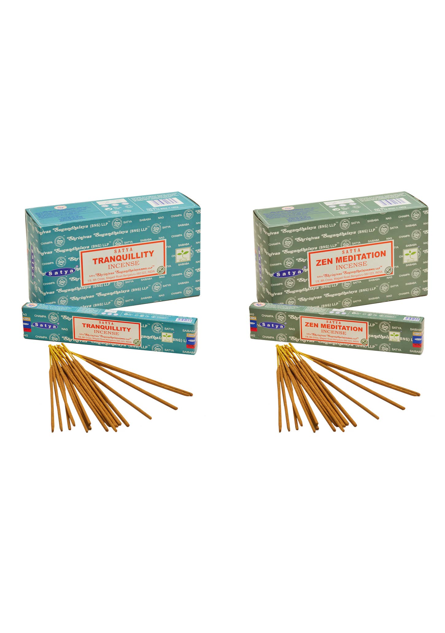 Namaste - Vendita all'ingrosso Incensi - Bastoncini di incenso Satya Nag Champa della serie Mindfulness 15 g4