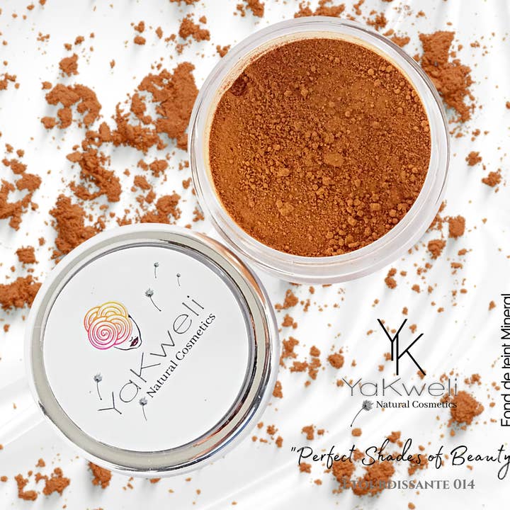 FONDOTINTA - Stunning (rame marrone neutro per la vendita all'ingrosso da parte di YAKWELI NATURAL COSMETICS