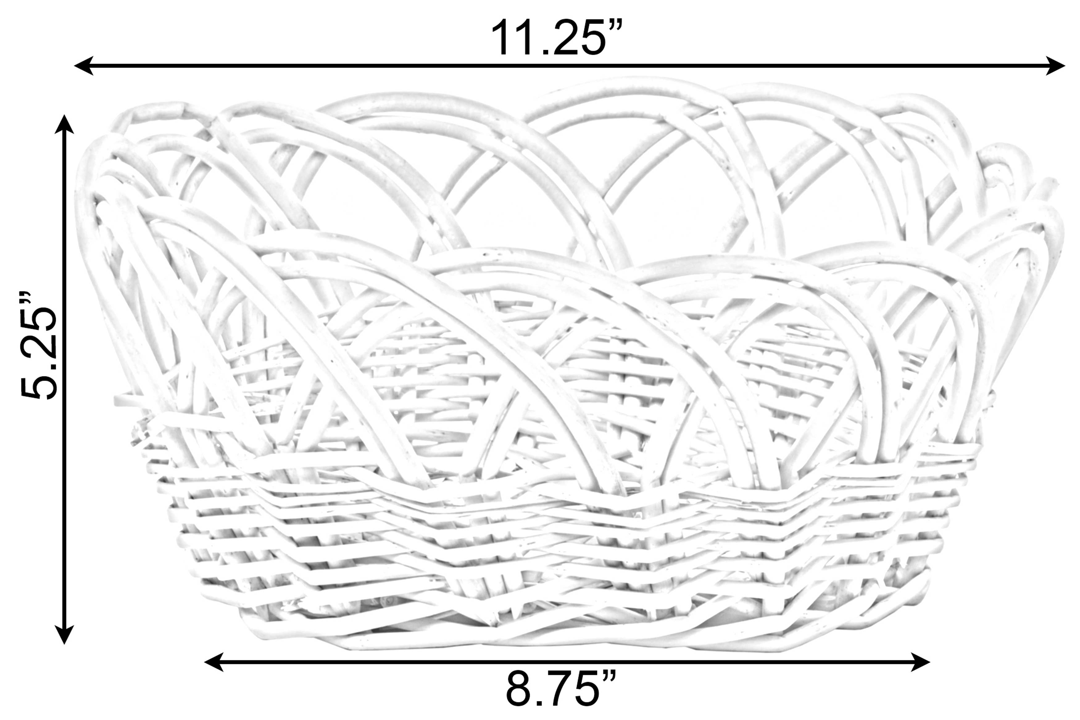 Quickway Imports - Vendita all'ingrosso Vassoi da portata - Vassoio rotondo decorativo per frutta e pane8