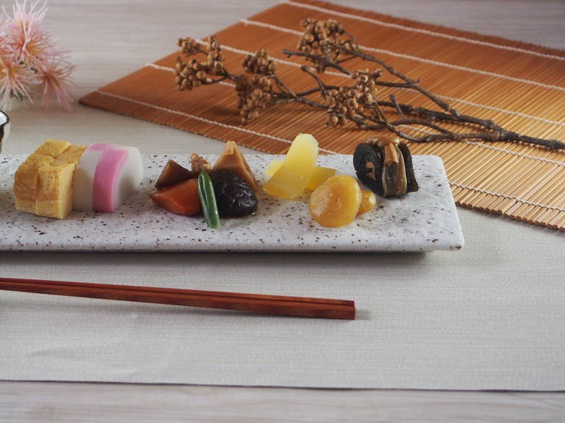 Sensui - Wholesale Dinner plate - Granite 14" Long Plate6