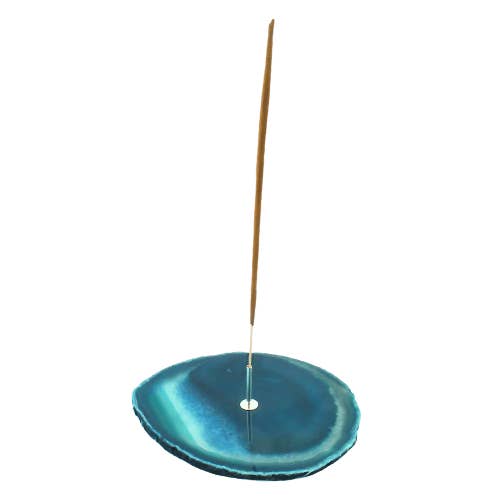 Green Tree - Wholesale Incense holder - Incense holder Agate Turquoise (Green or Blue)2