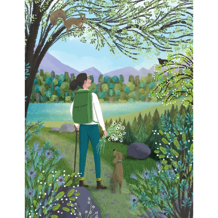 No SRP — Hiking Buddies Geburtstagskarte für den Großhandel von Studio Eleven Papers