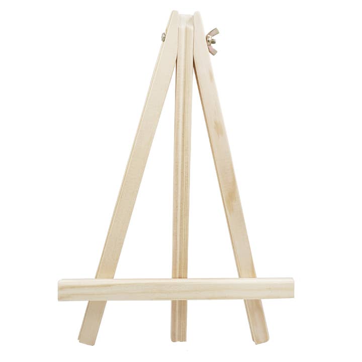 Angels Craft - Vendita all'ingrosso Cavalletti - Cavalletto in Legno per Tela – Disponibile in 2 Misure: 16" & 10"