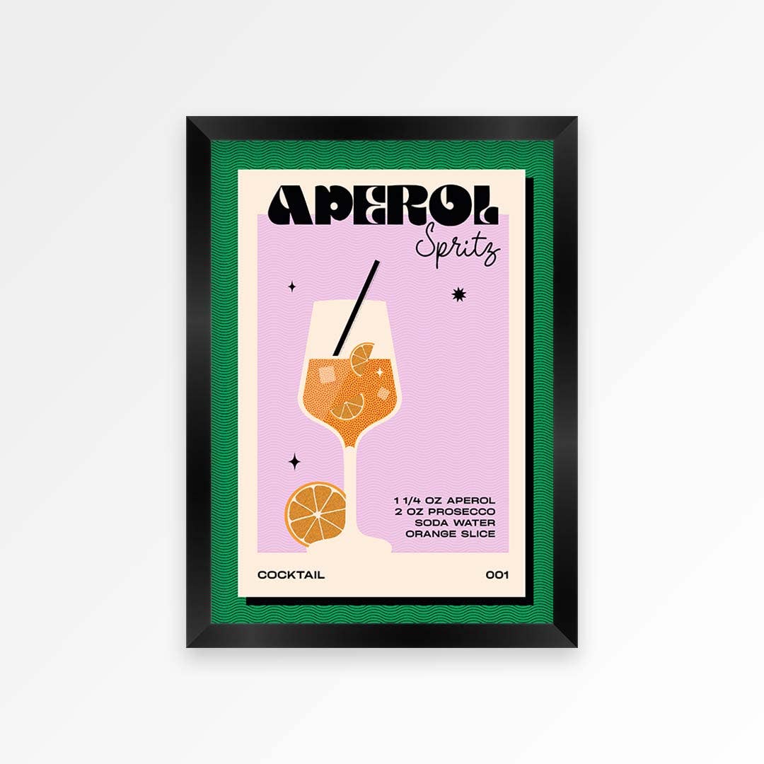 Proper Good - Wholesale Kunstprint - Retro Aperol Spritz print10