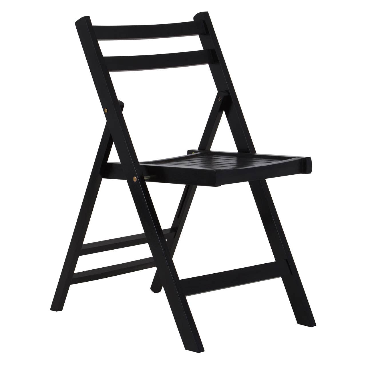Interiors by Premier – wholesale Folding chair – Beauport Black Folding Chair1