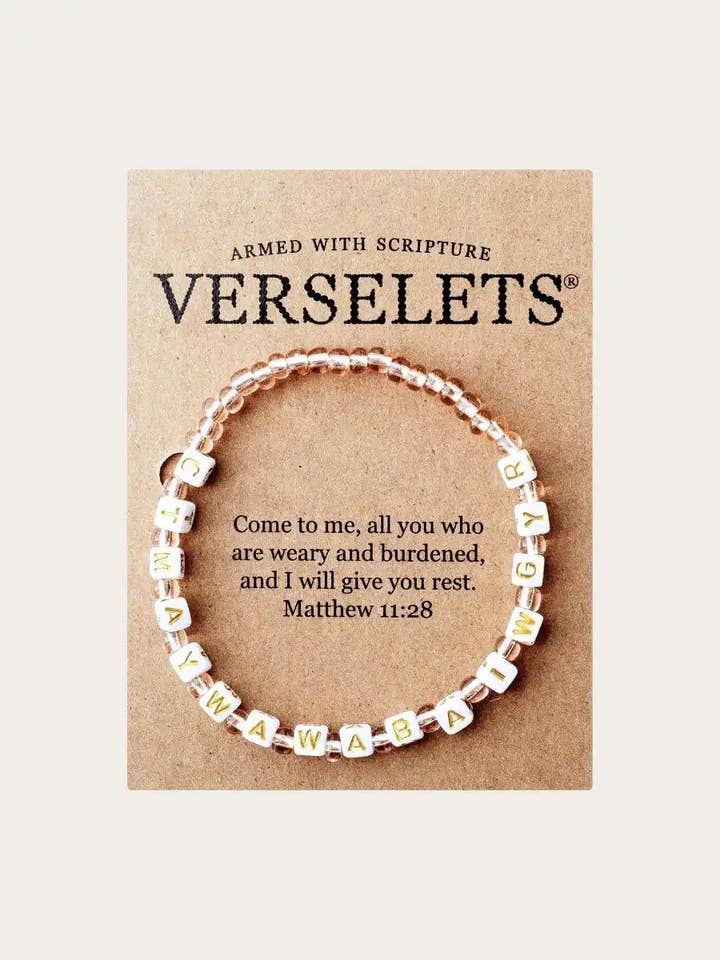 Venez à moi, vous tous qui êtes fatigués et chargés… VERSELET® pour la vente par Verselets®