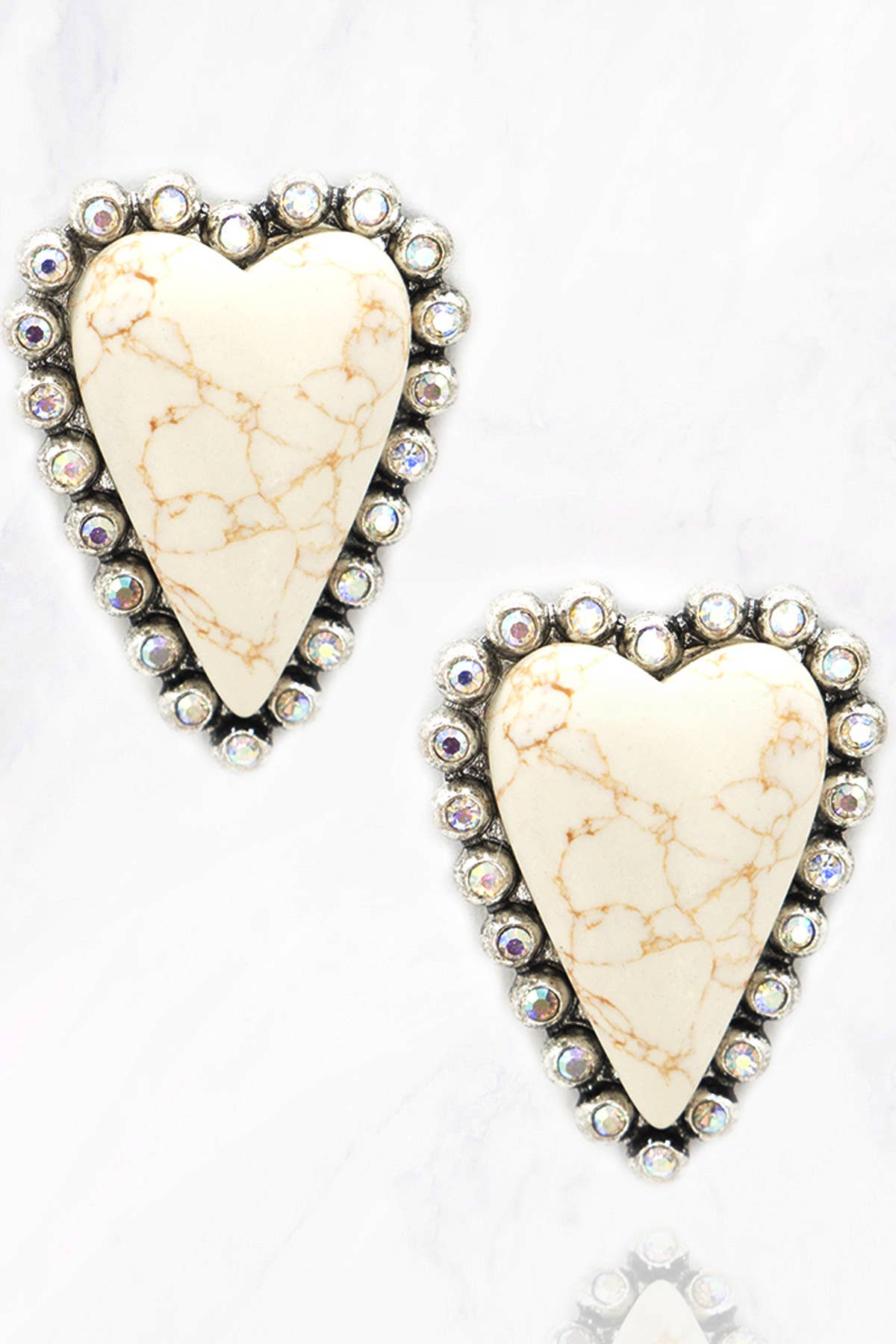 Suzie Q USA - Vendita all'ingrosso Orecchini pendenti - Orecchini a forma di cuore0