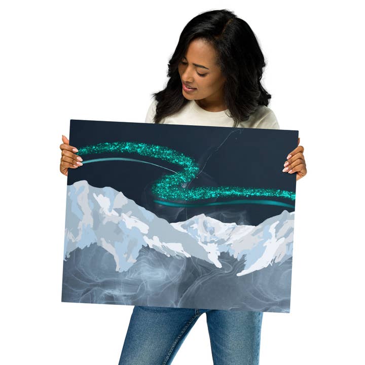 "A Magical Evening" Metal Art Print for wholesale by Celeste Addison Art