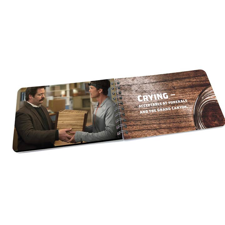 Papersalt - Wholesale Book - Adult - Parks & Recreation: Ron Swanson Quote Book (Official Merch)