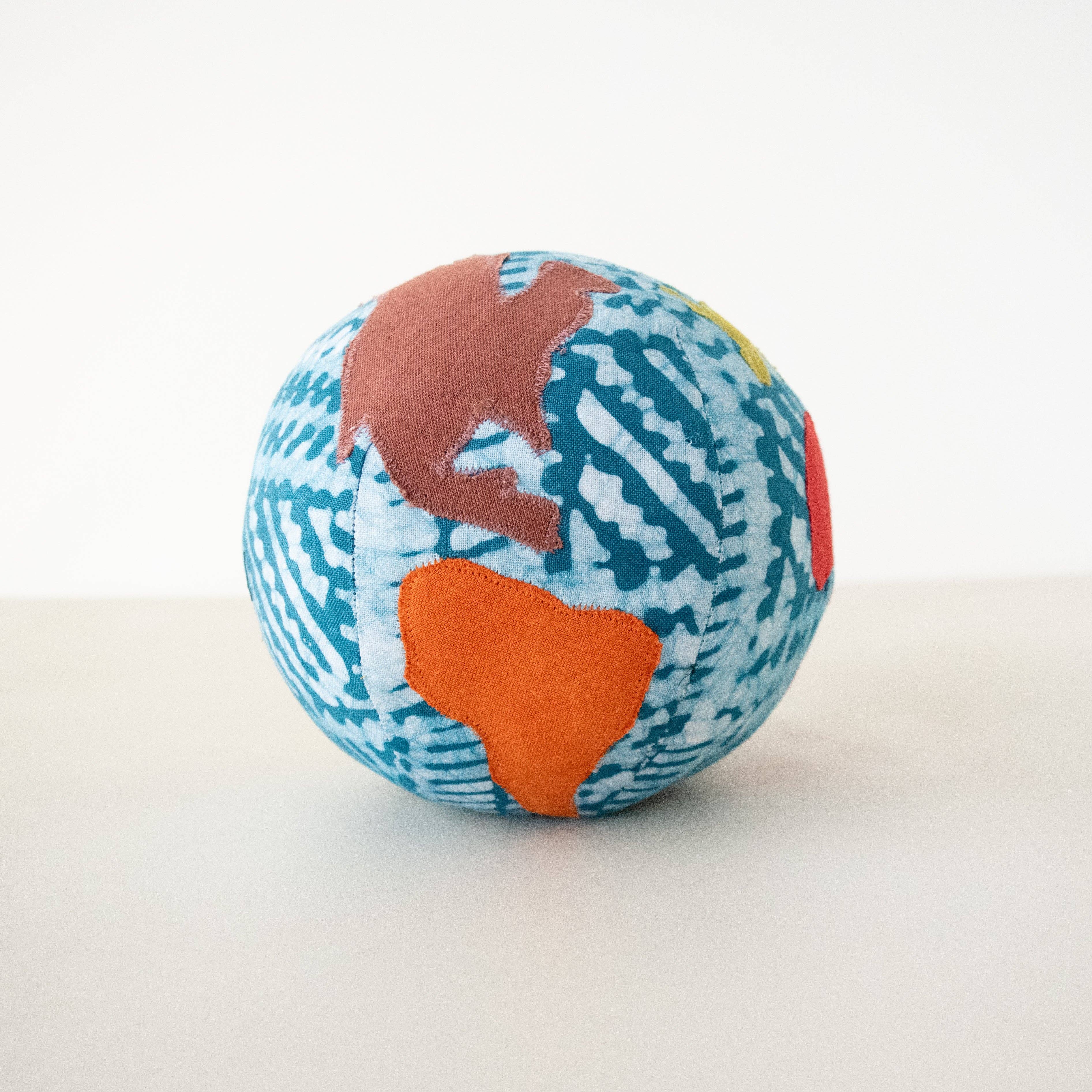 Batik Plush Globe for wholesale on Faire1