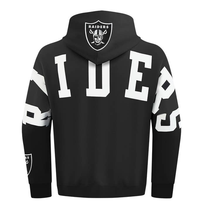 Las Vegas Raiders Wingspan M Drop Shoulder FLC PO Hoodie for wholesale by BB Branded