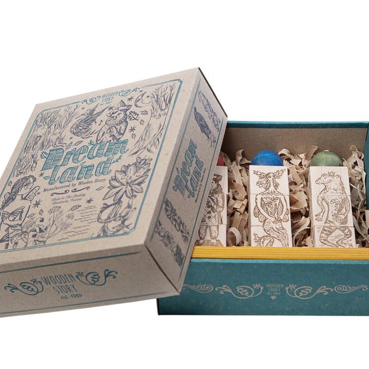 Wooden Story Sp. z o.o. - Wholesale Wood toy – Child - Dreamland rainbow stacking toy - montessori 1