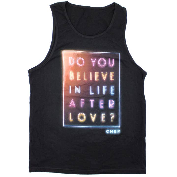 Cher Geloof Je In Leven Na De Liefde? Heren Tanktop voor wholesale door Rockabilia