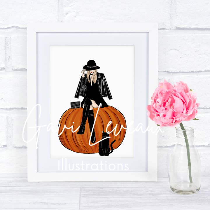 The Pumpkin Fashionista for wholesale by Gavi Leveaux