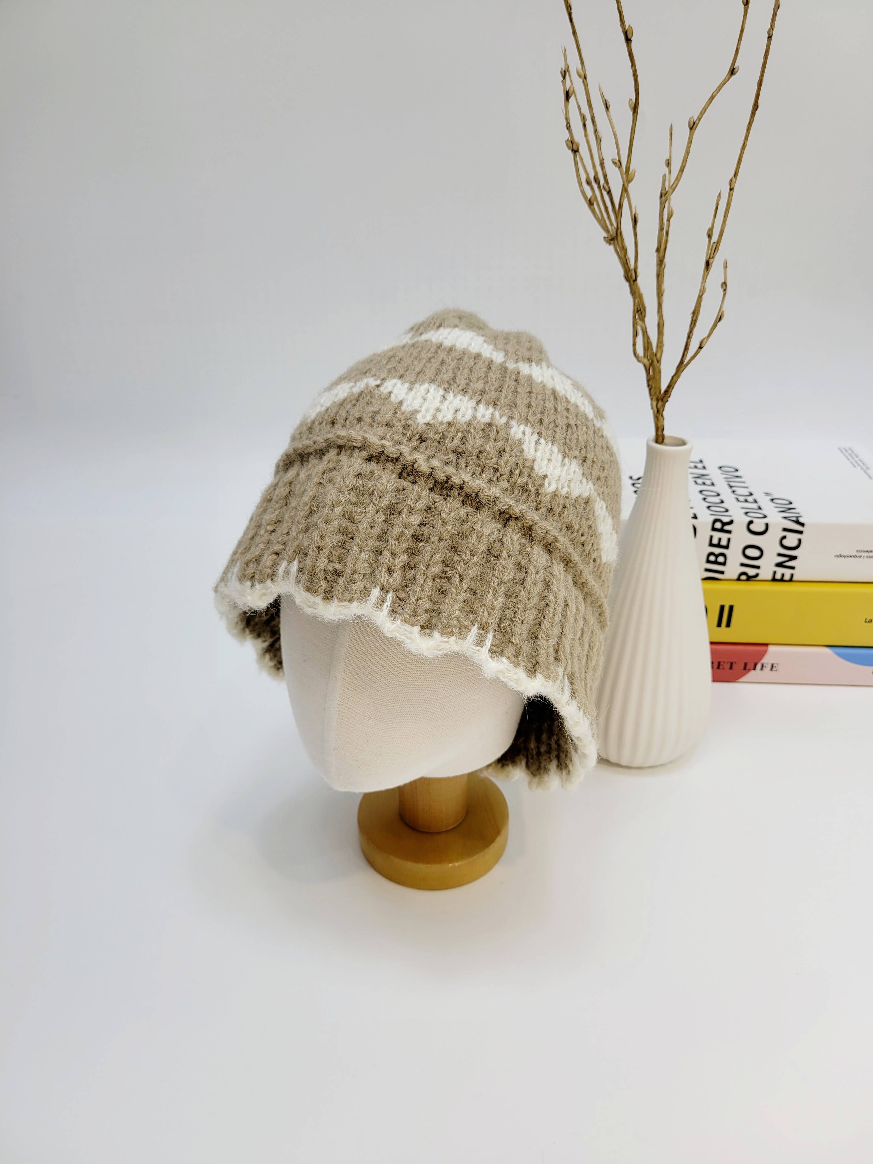 Comfortarians – Engroshandel Bucket hat - Dame – Alpaca strikket spandhue, Premium blød og varm vinterhue14