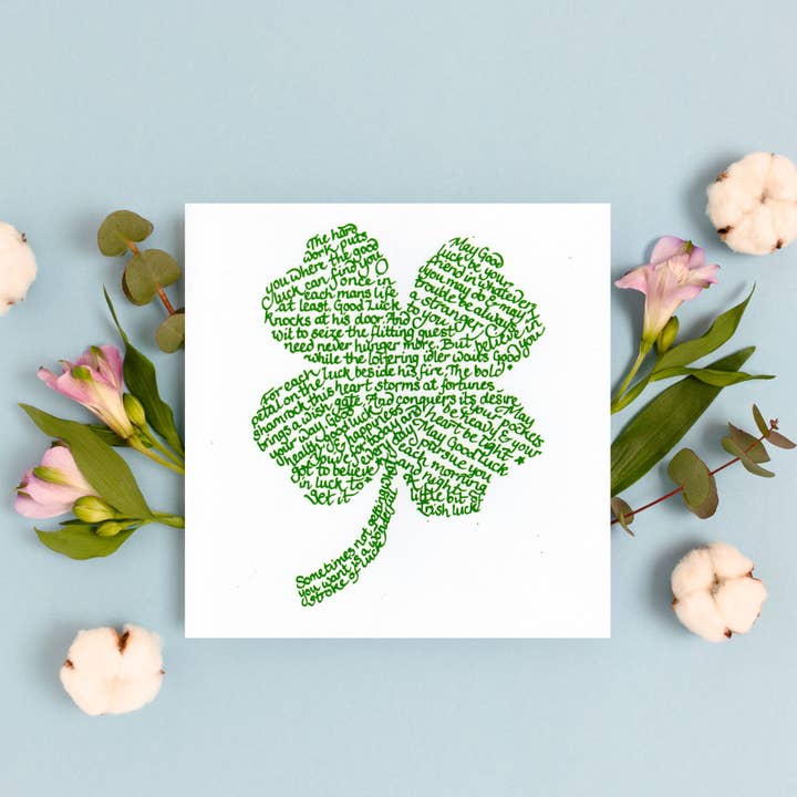 Good luck - shamrock for wholesale by Nicole Elders