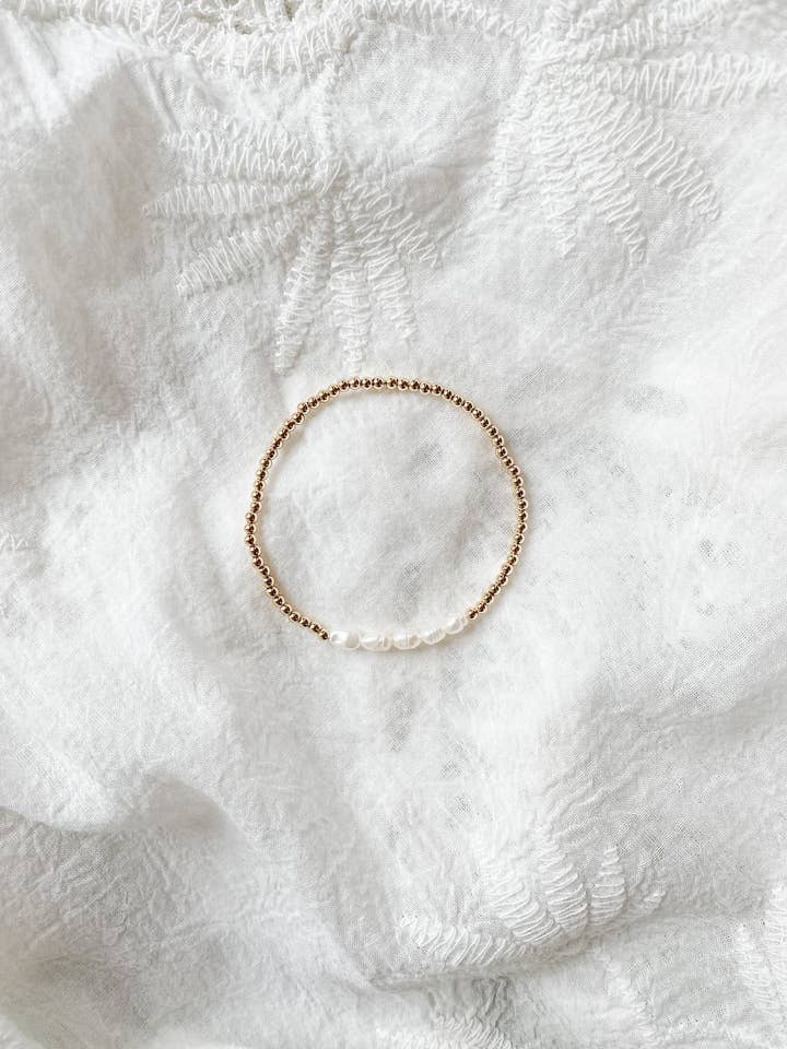 Lana Perlenarmband für den Großhandel von Oak + Eve