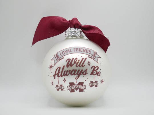 Valiant Gifts Inc - Vente Objets de décoration - Boule de verre Miss State Mascot0