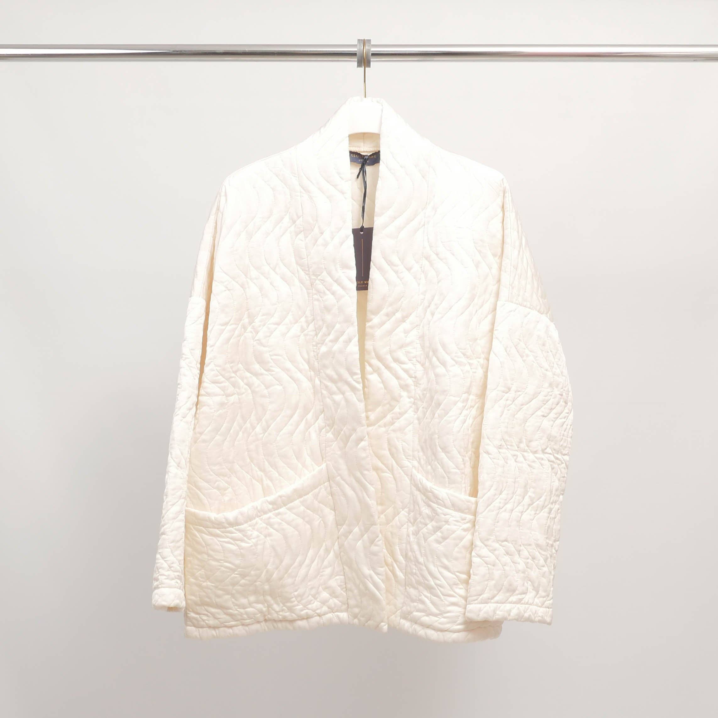 Cecile Wang – Blusão - Mulher por atacado – Casaco acolchoado leve em viscose e seda – KD7887VS0