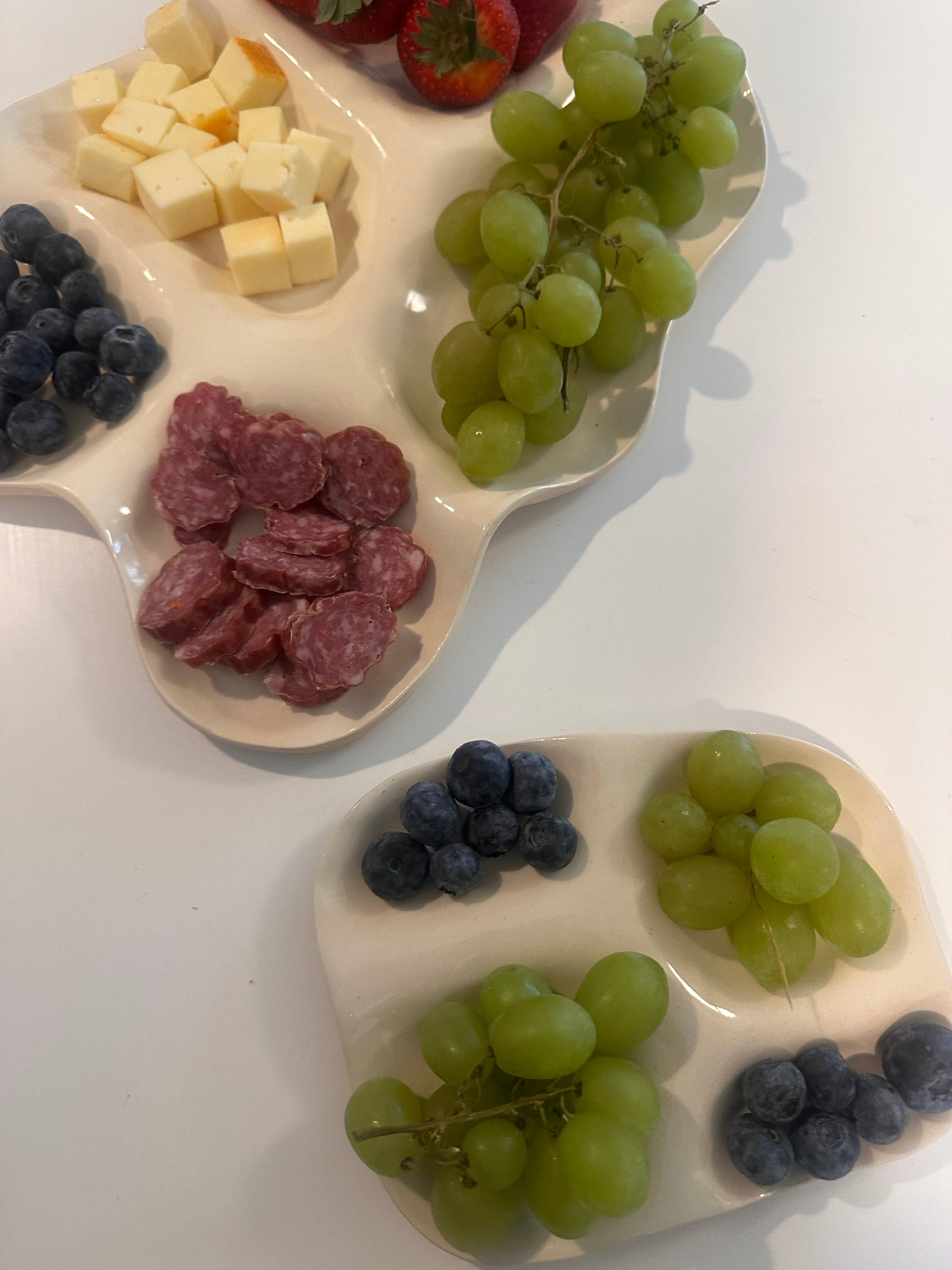 unit65 – wholesale Cheese board – Large White Ceramic Charcuterie Board 11