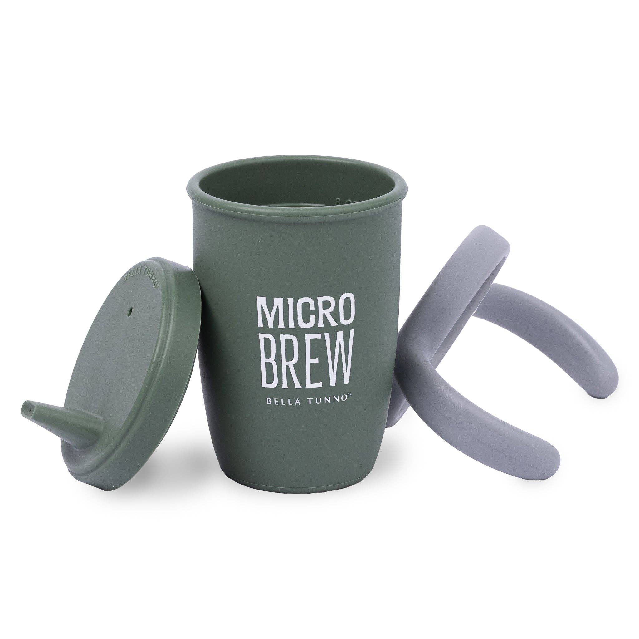 Green Micro Brew Happy Sippy for wholesale on Faire1