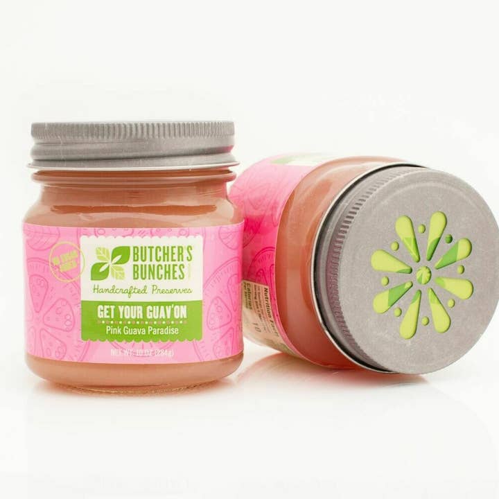 10 Oz Get Your Guav on Preserves for wholesale by Butcher’s Bunches’s handcrafted Preserves