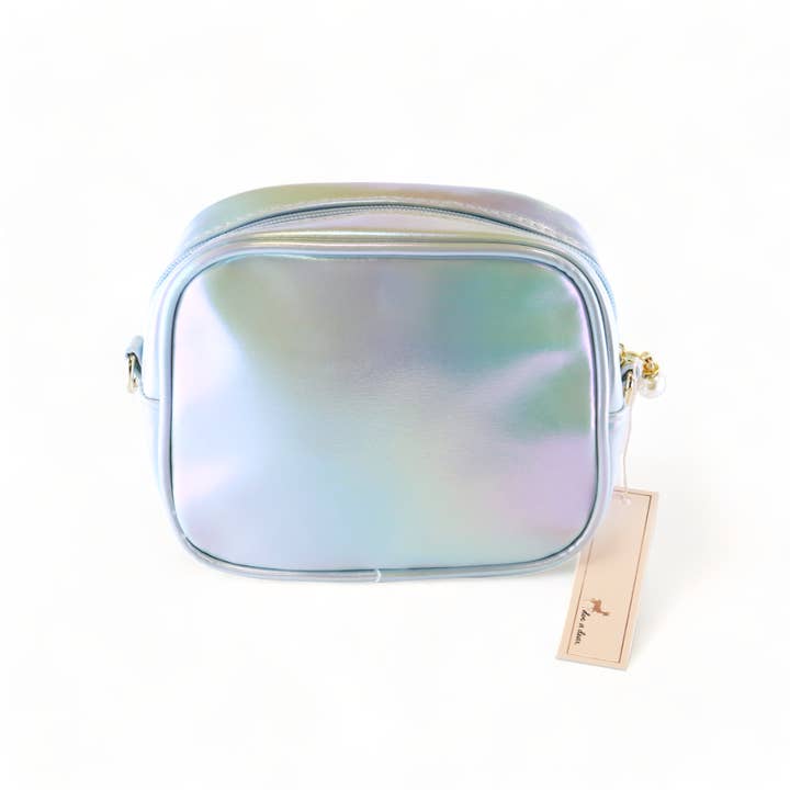 Doe a Dear - Wholesale Crossbody bag – kids - P30 B1284 Unicorn Holographic Purse (3 Colors)14