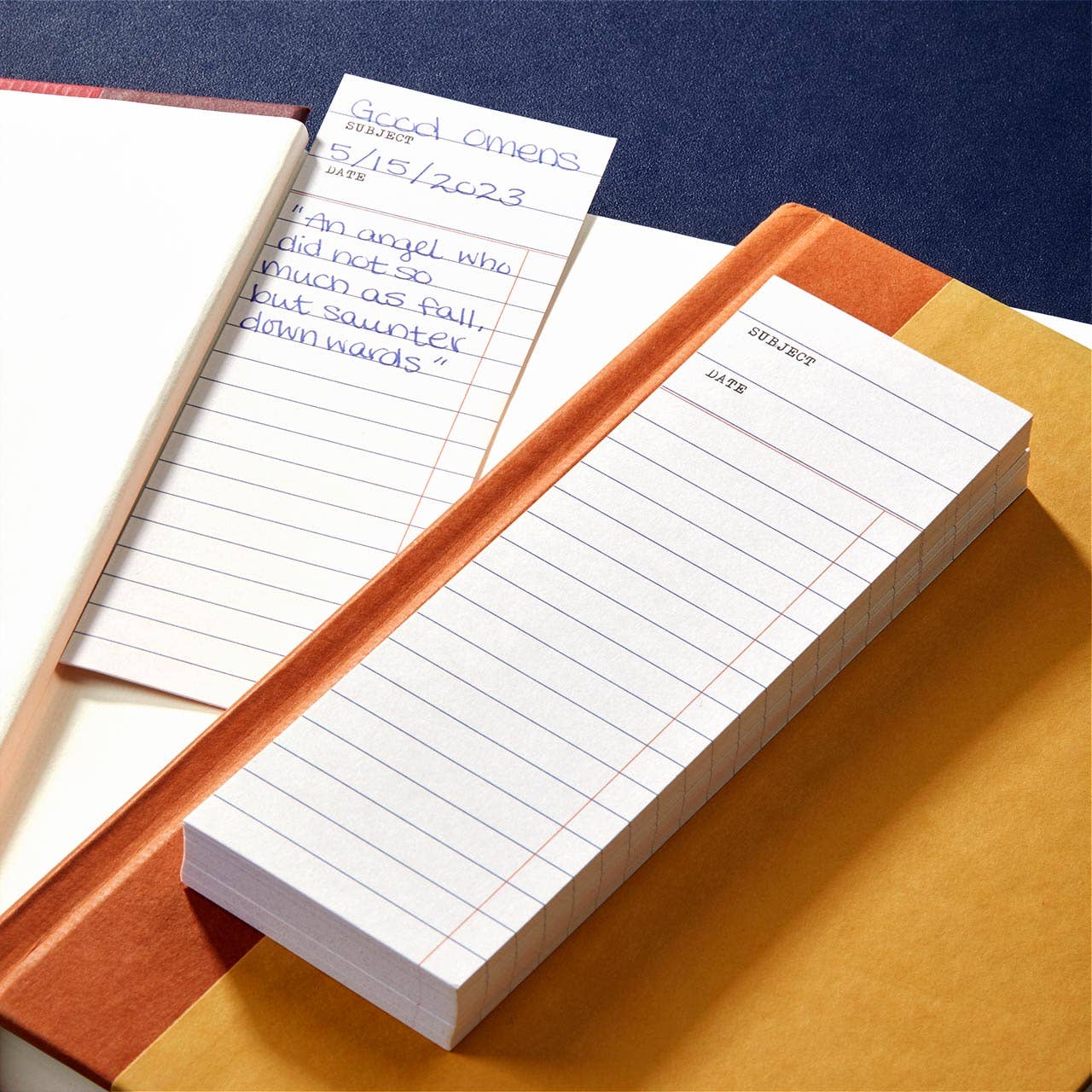 Levenger - Wholesale Bookmark - Vintage Library Bookmark Cards (set of 50)1