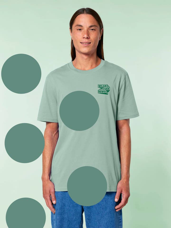 Milan SanRemo Cycling T-Shirt for wholesale by Heyworth Design Company