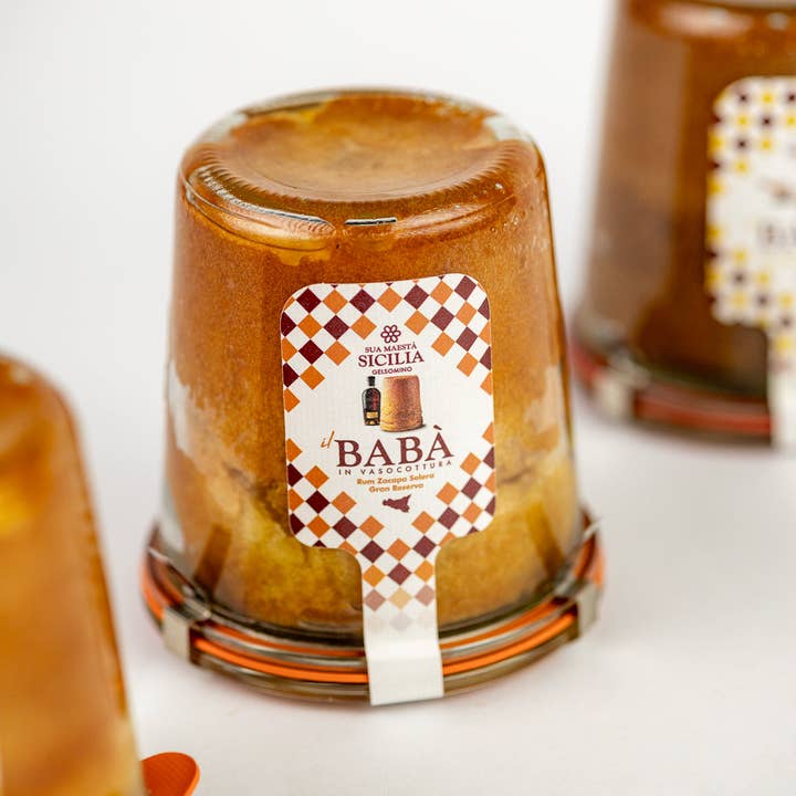 Rum Baba Zacapa Centenario Solera Gran Reserva in jar cooking for wholesale by Sua Maestà Sicilia