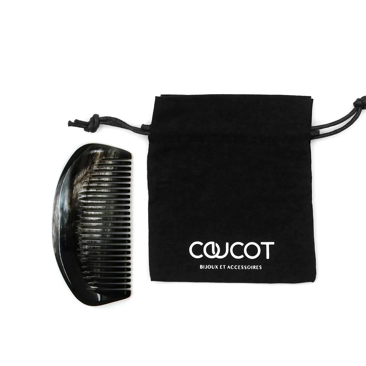 COUCOT – Großhandel Haarbürste/Kamm – The Traveler – Kamm aus natürlichem Horn6