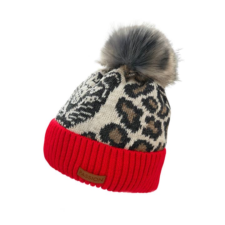 Fox by Ren GmbH - Wholesale Beanie - Women's - Cap - Leopard3