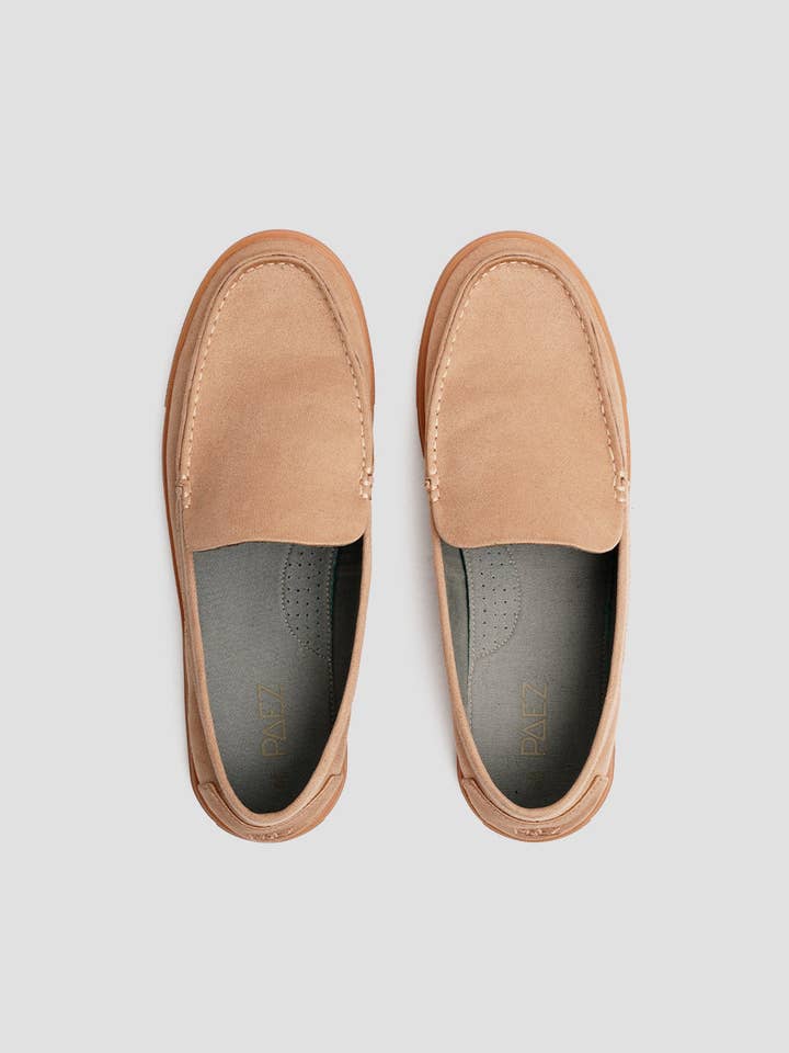 Paez - Wholesale Loafers - Men's - LOAFER GUM VEGAN SUEDE SAND11