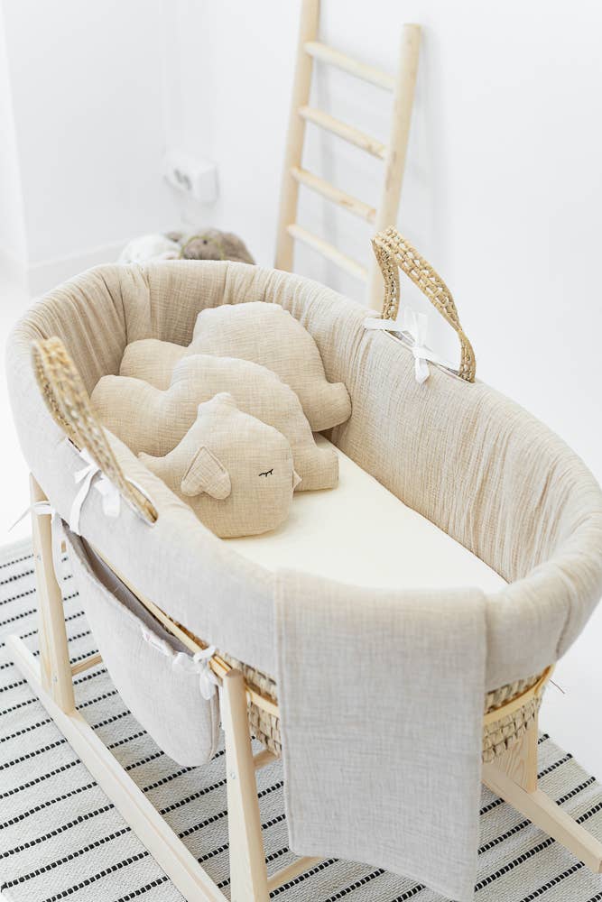 Moisés Bebé Macramé Beige 