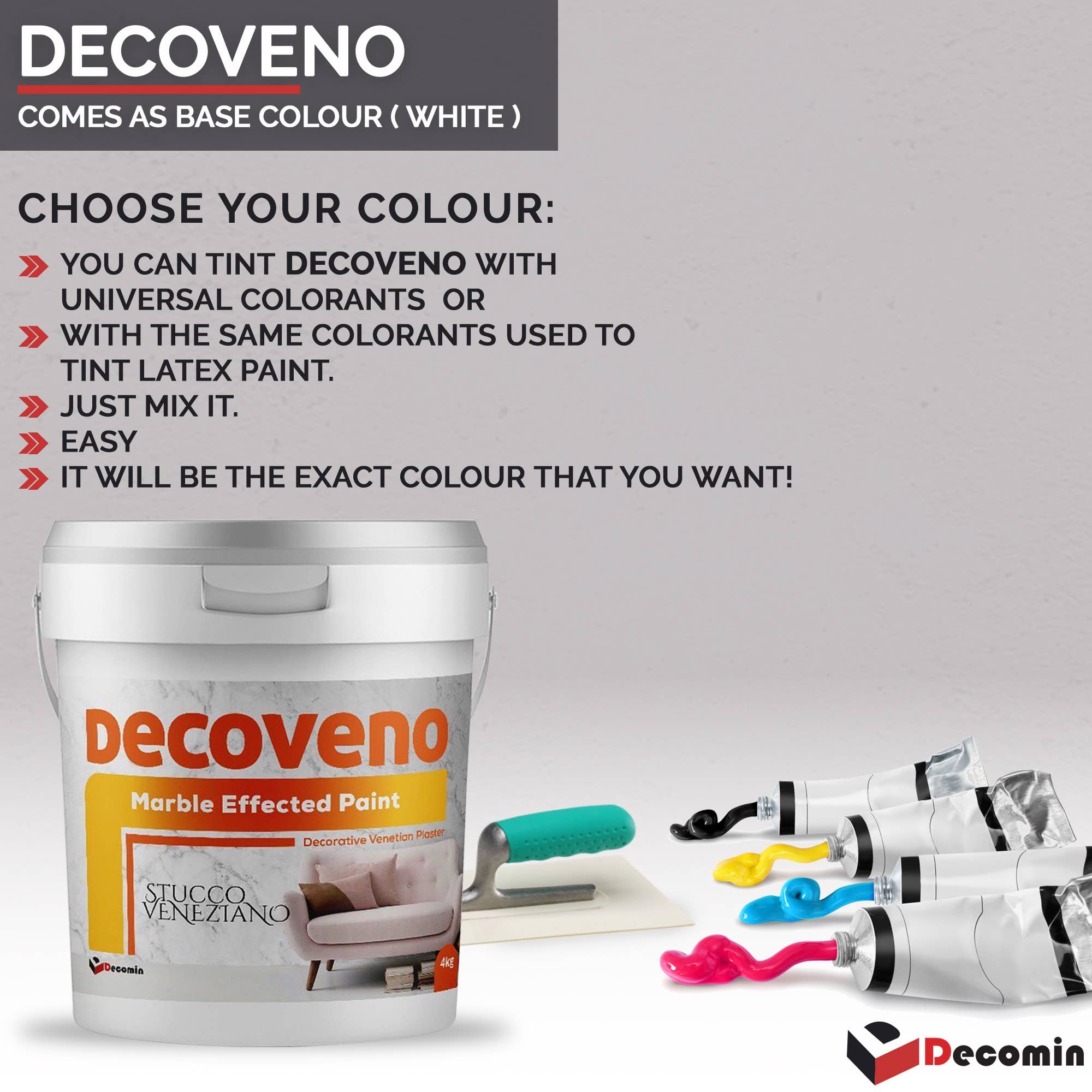 Decomin – Großhandel Wandfarbe – DECOVENO Marmor-Effekt-Farbe Venezianischer Stuck6