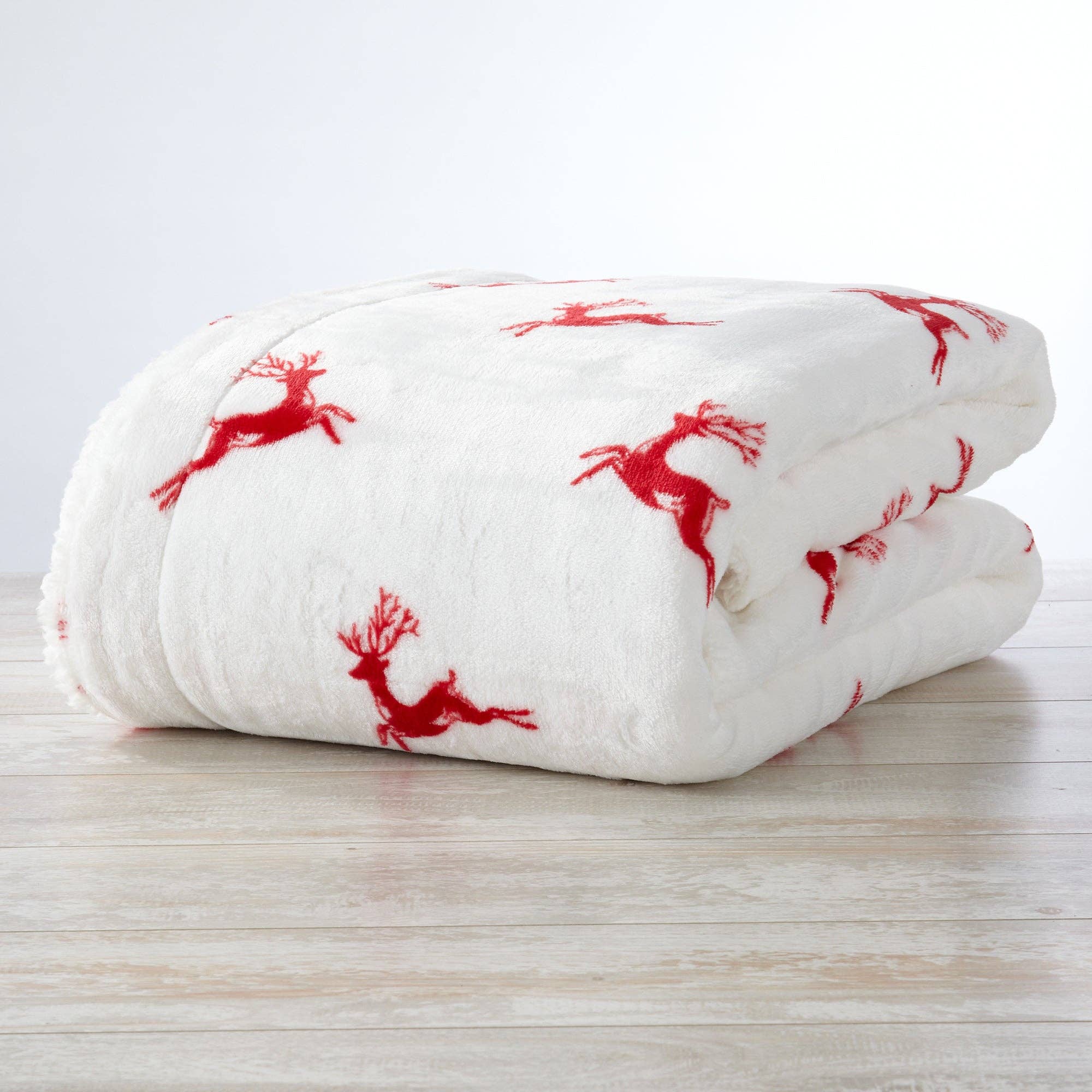 BH Collective - Wholesale Throw Blanket - Throw Blanket - Holiday Printed Sherpa - Eve Collection21